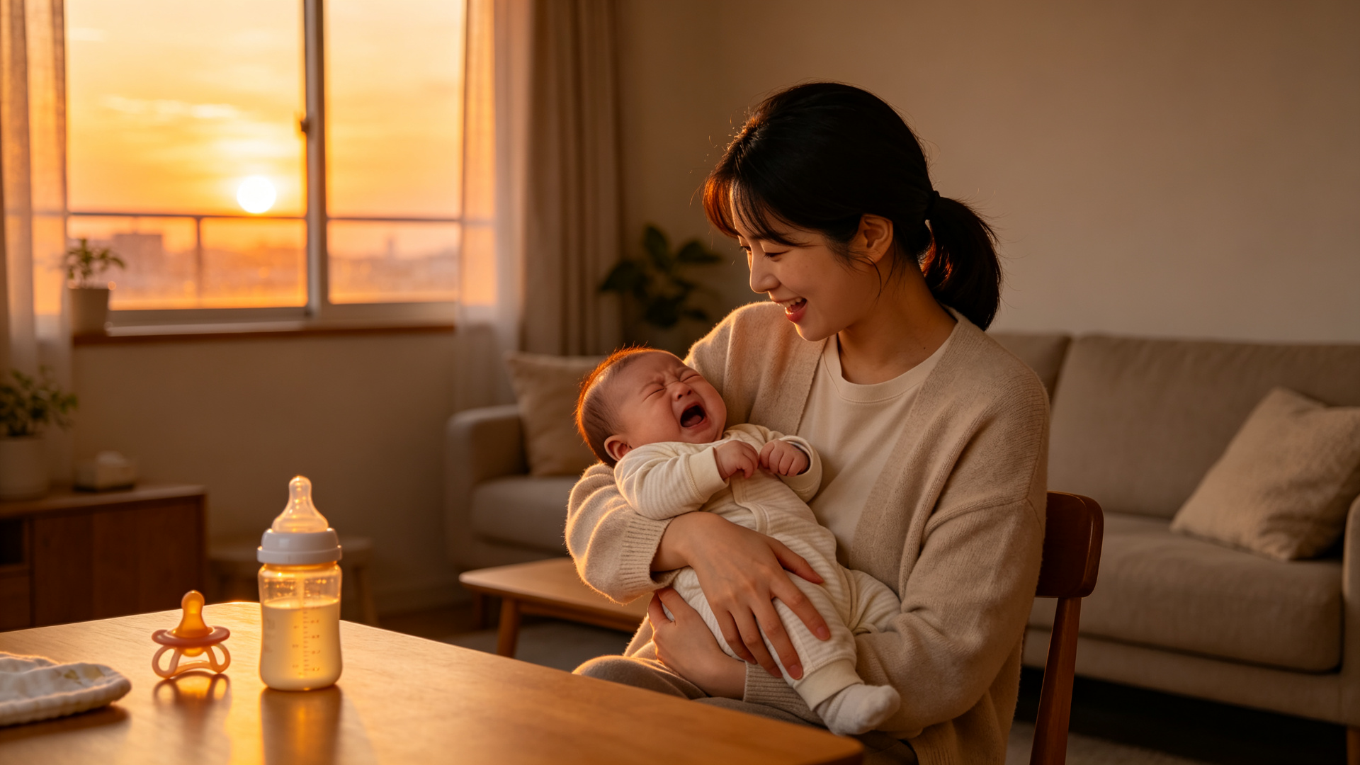 宝宝"黄昏闹"到底怎么回事？重庆月嫂的5分钟安抚法分步拆解